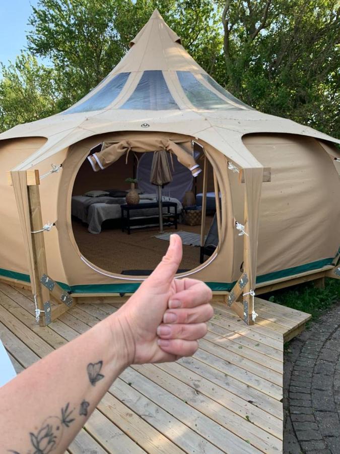 Romantic Luxus Glamping 3 Idestrup Esterno foto