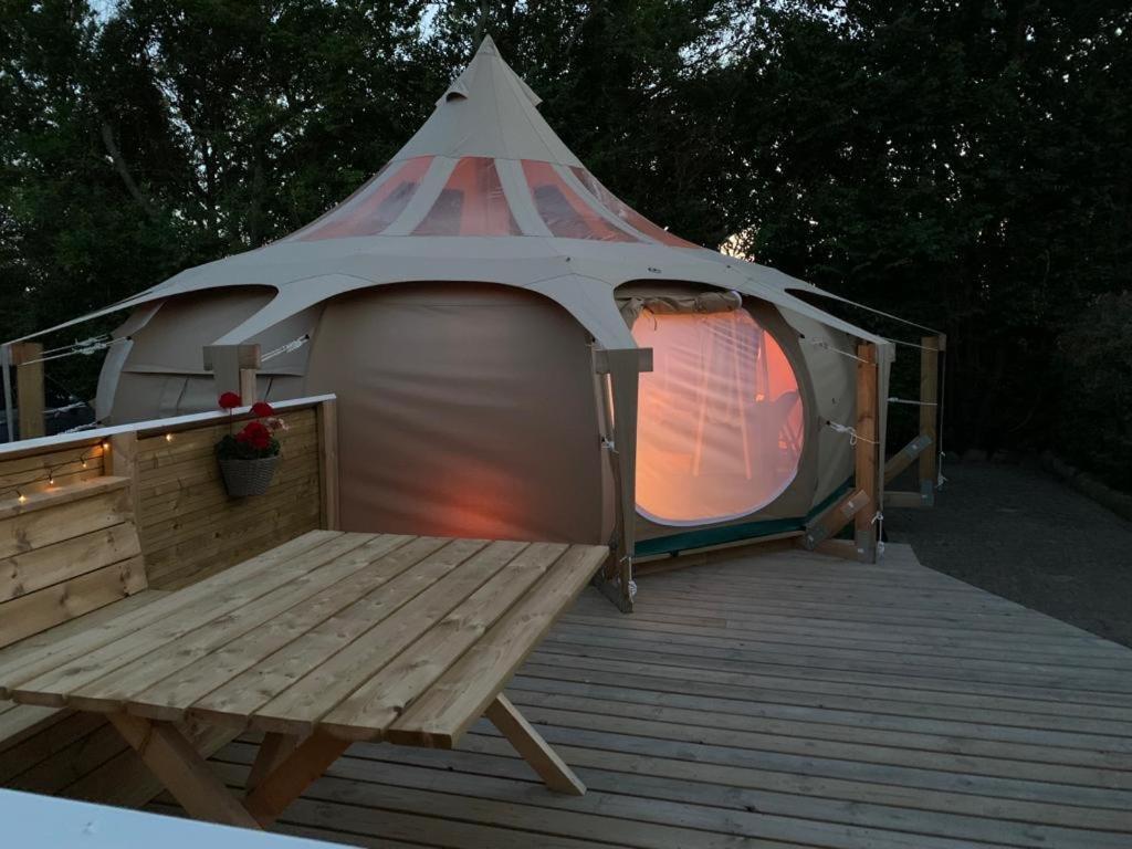 Romantic Luxus Glamping 3 Idestrup Esterno foto